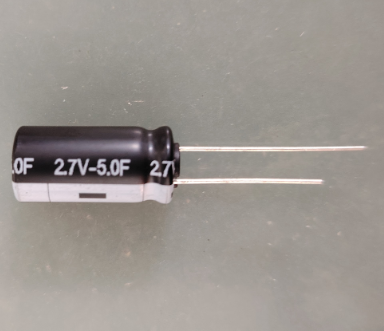 JGNE精工2.7V 5F圆柱超级电容器HESR2R7505Z-L