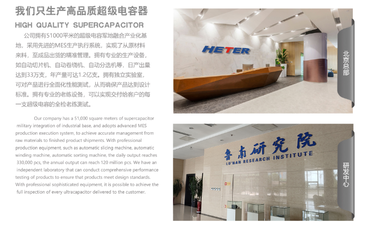 山东海特高品质超级电容器