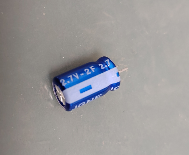 法拉电容安装二极管防逆流吗