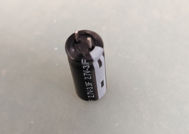 超级电容2.7V 3.3F圆柱式